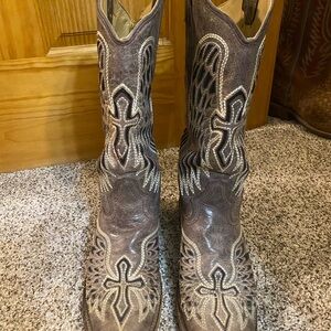 Corral Sequin Wing Boots